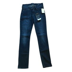 Lucky Brand Brooke Straight Mid Rise Denim Jeans